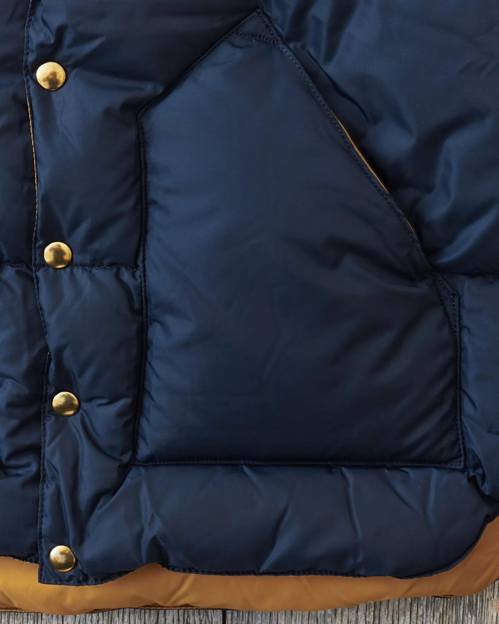 Rocky Mountain Featherbed Nylon Down Jacket Blue