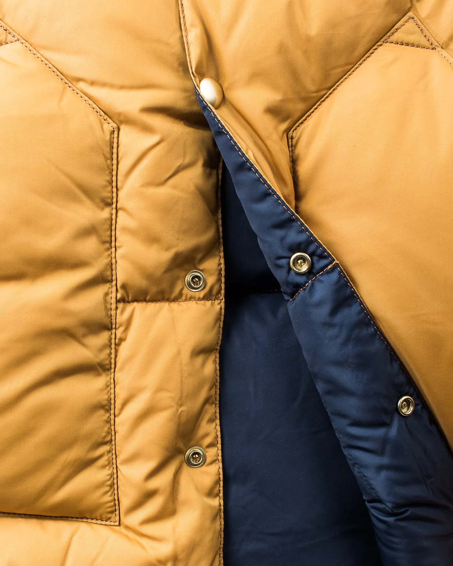 Rocky Mountain Featherbed Nylon Down Jacket Mustard