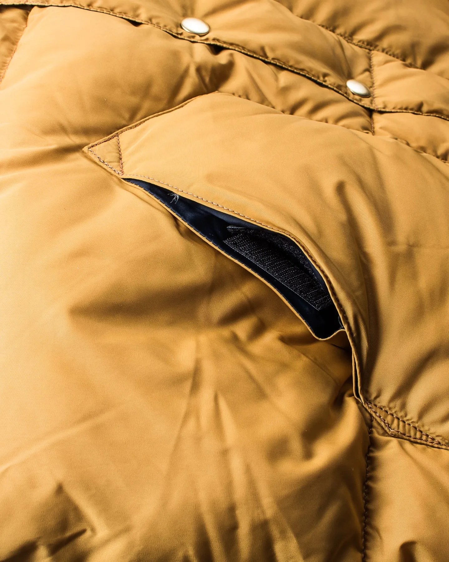 Rocky Mountain Featherbed Nylon Down Jacket Mustard