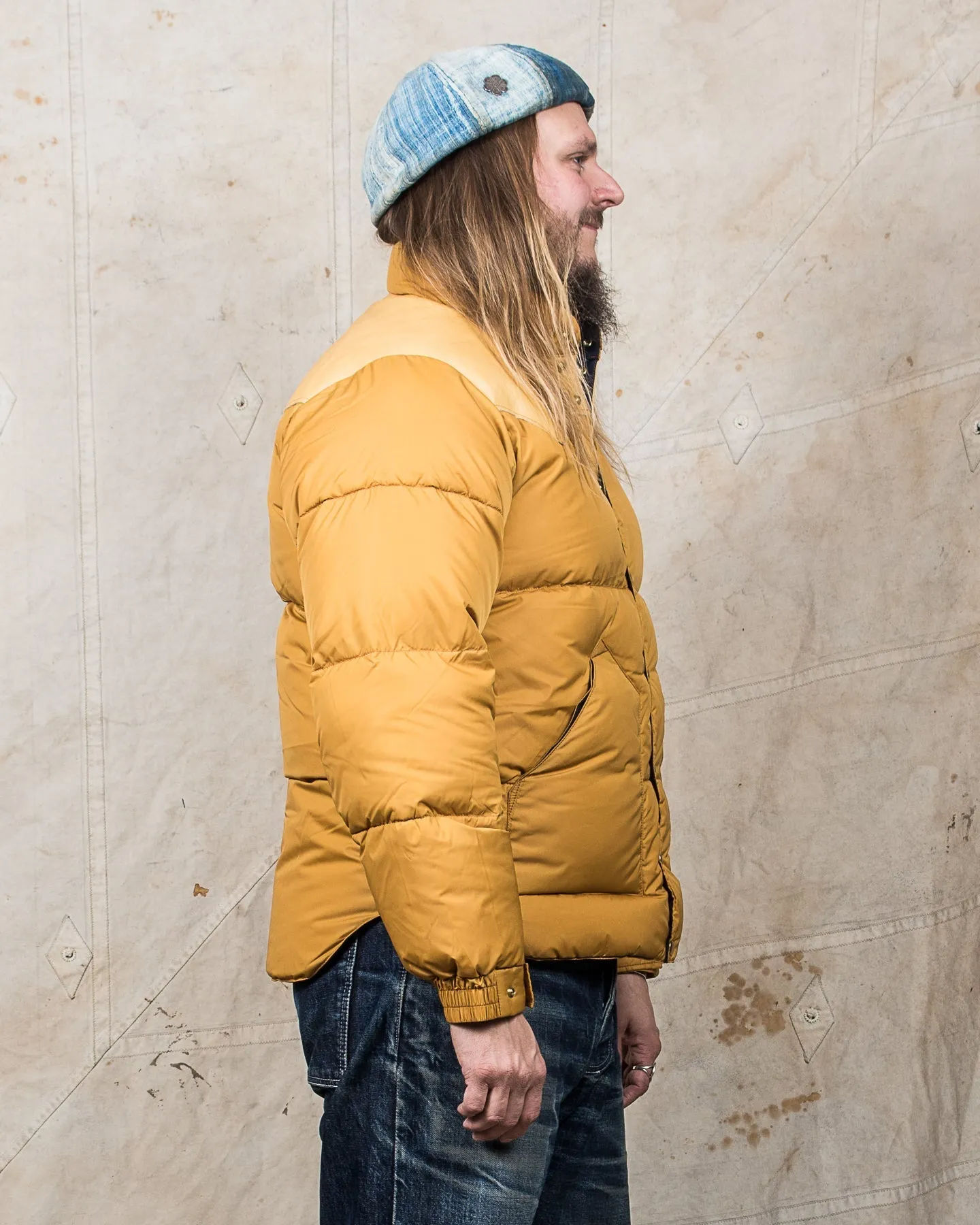 Rocky Mountain Featherbed Nylon Down Jacket Mustard