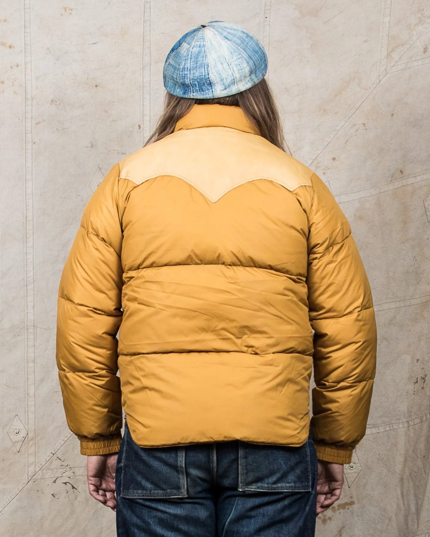 Rocky Mountain Featherbed Nylon Down Jacket Mustard