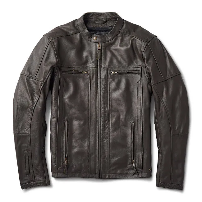 Roland Sands Linden 74 Motorcycle Jacket - Brown