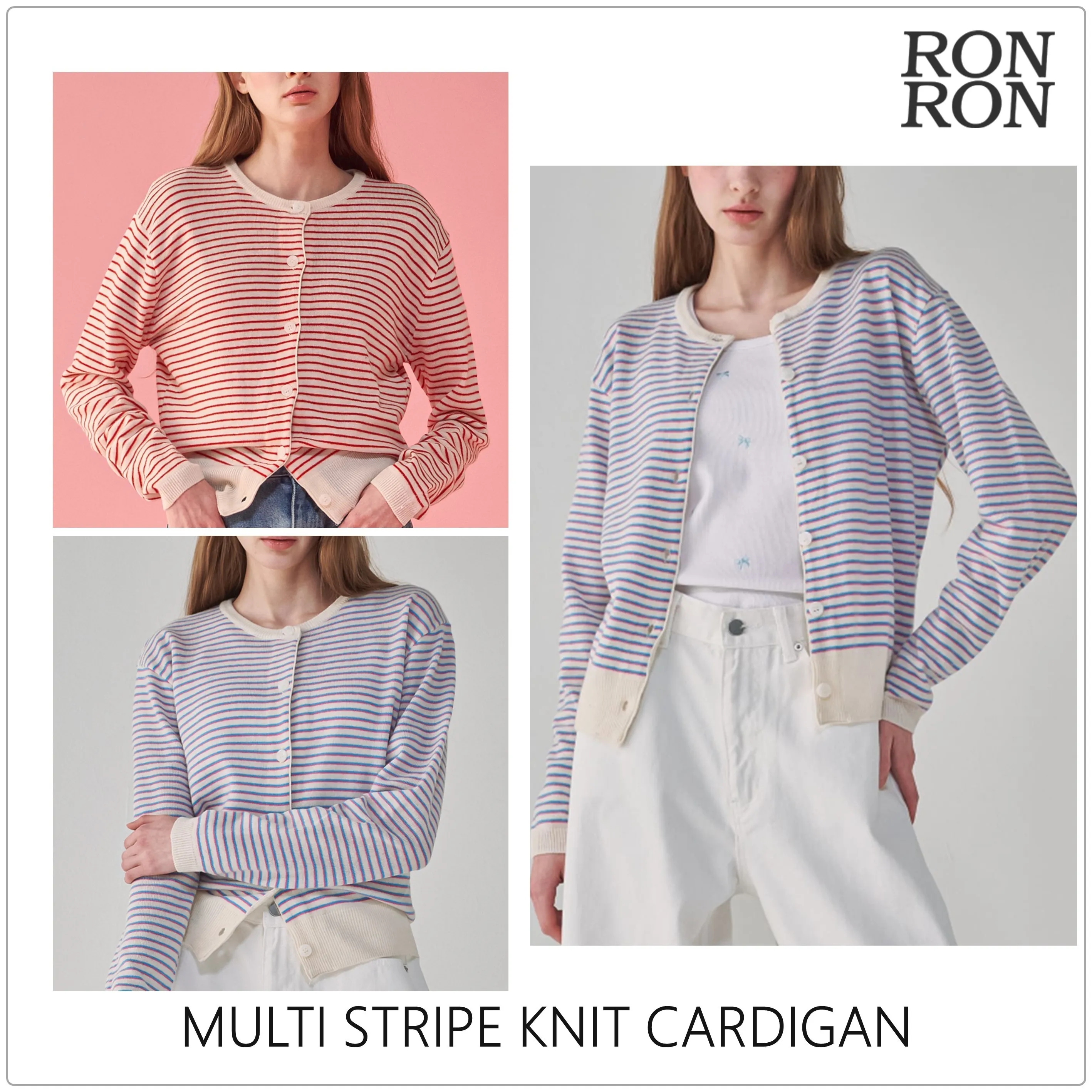 RONRON  |Casual Style Street Style Cardigans