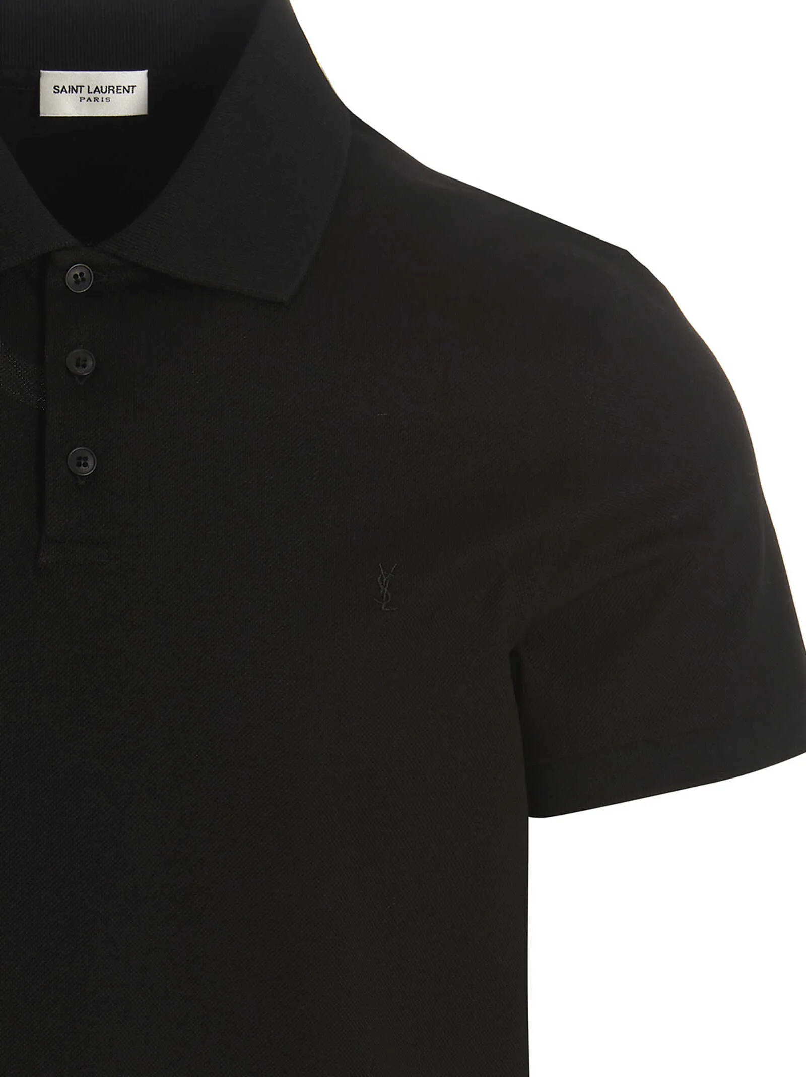 Saint Laurent  |Saint Laurent Polo ricamo logo