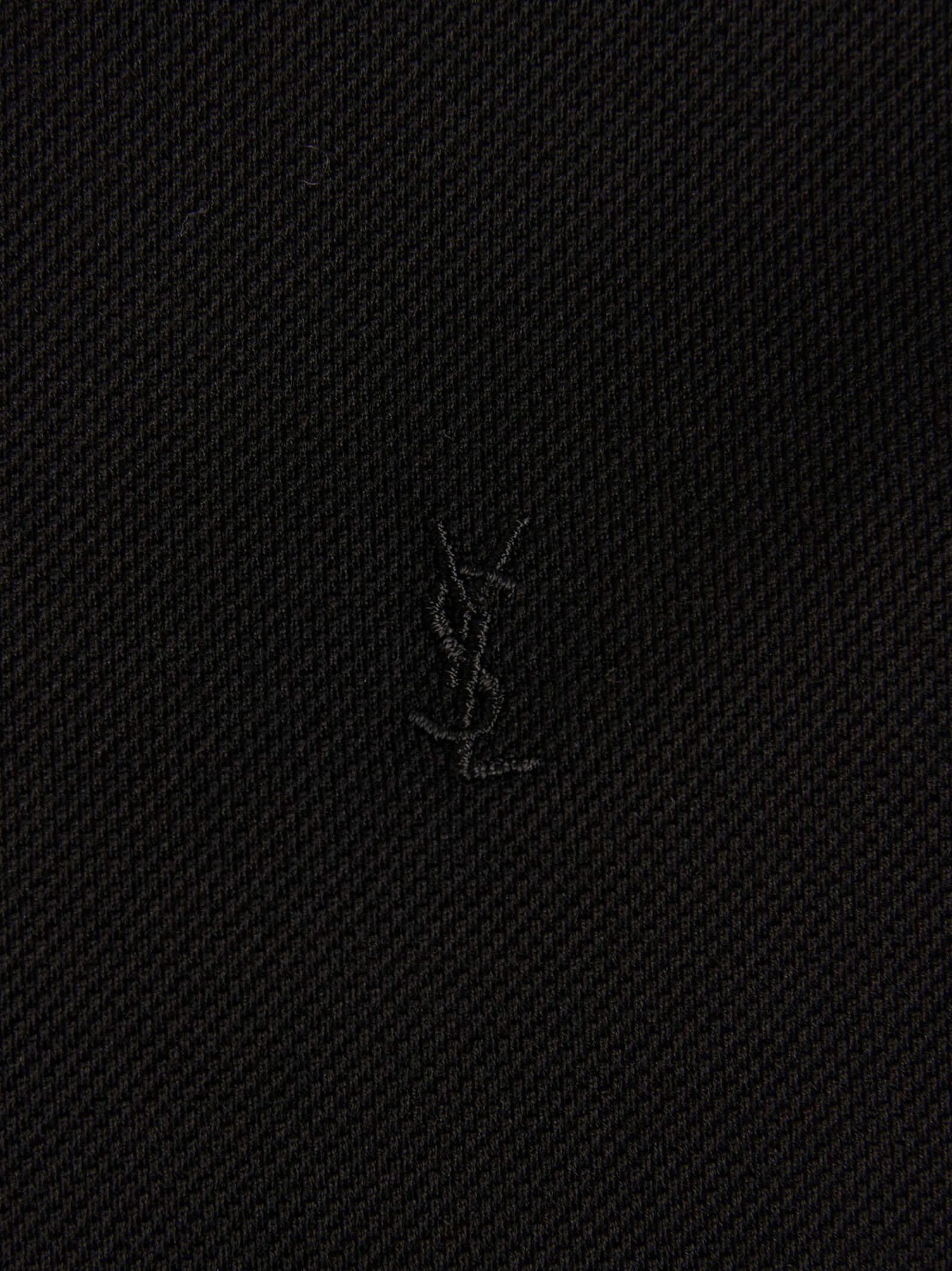 Saint Laurent  |Saint Laurent Polo ricamo logo