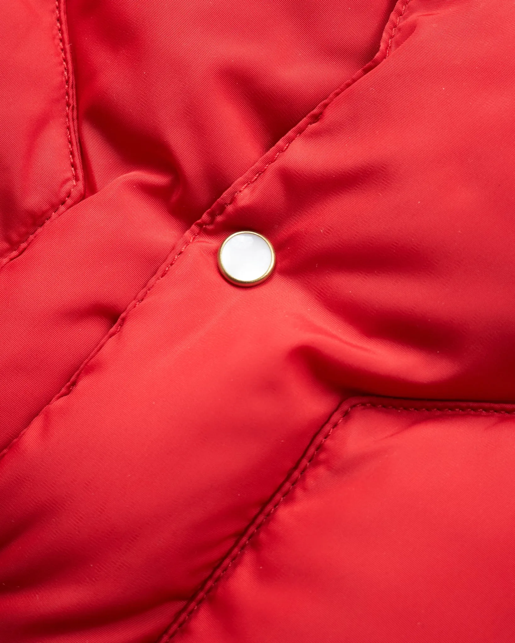 Second Hand Rocky Mountain Featherbed Nylon Christy Down Jacket Red Size 40