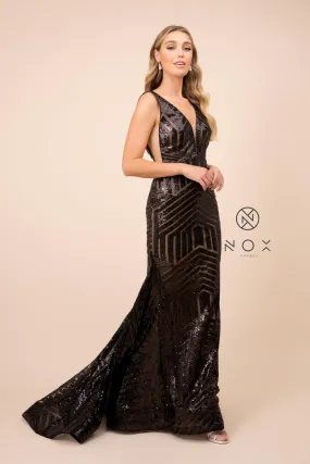 Sexy Side Long Prom Dress Evening Gown