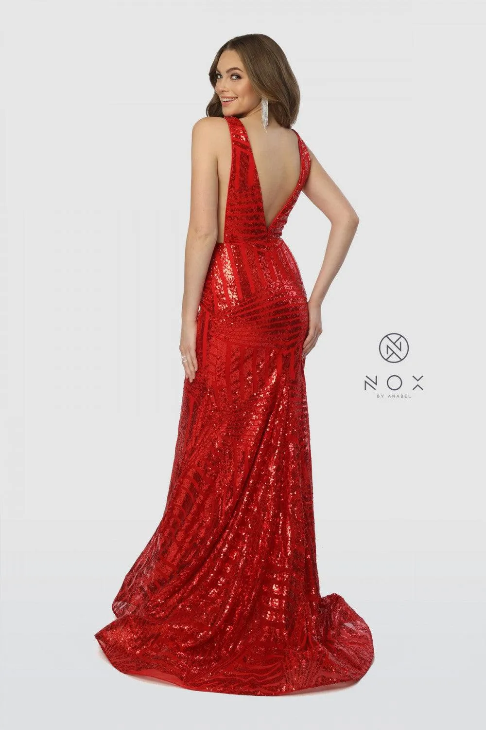 Sexy Side Long Prom Dress Evening Gown