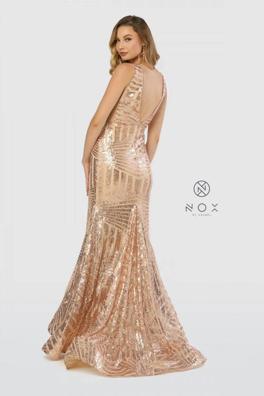 Sexy Side Long Prom Dress Evening Gown