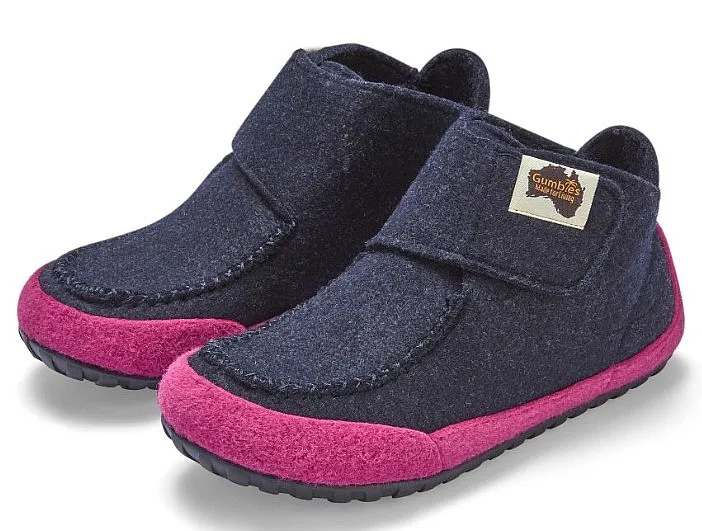 shoes Gumbies Quokka - Navy/Pink