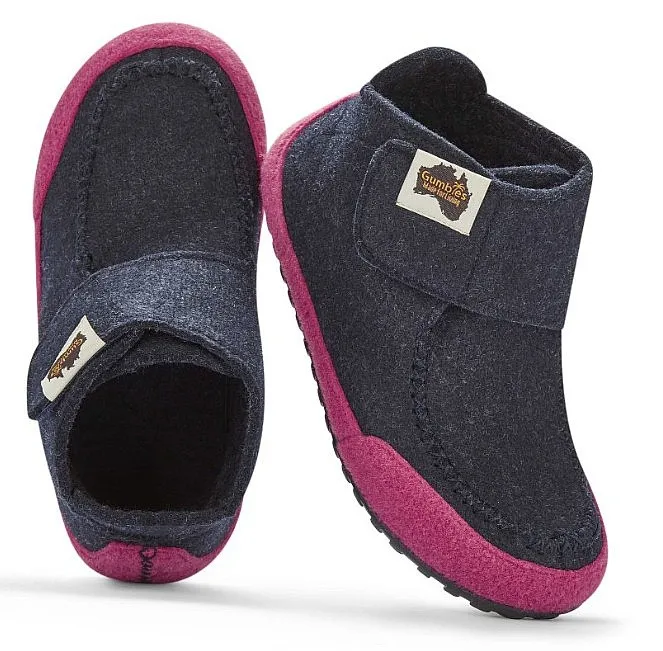 shoes Gumbies Quokka - Navy/Pink