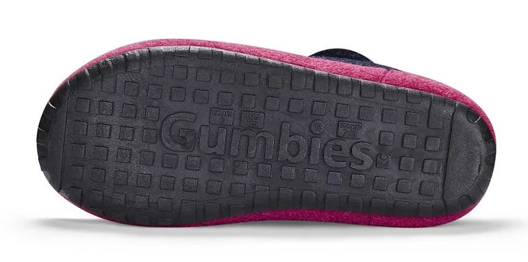 shoes Gumbies Quokka - Navy/Pink