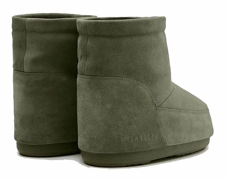 shoes Tecnica Moon Boot Icon Low No Lace Suede - Bamboo - women´s