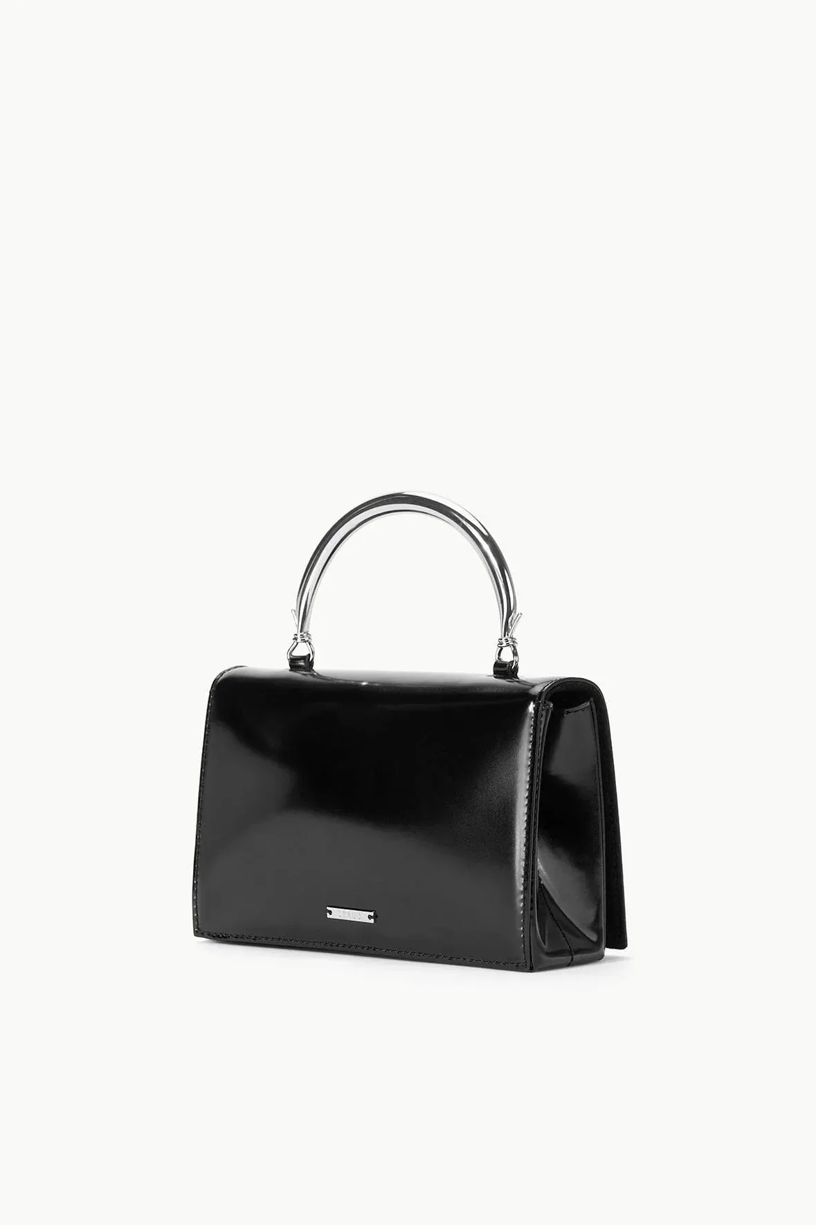 Staud Arc Evening Bag in Black