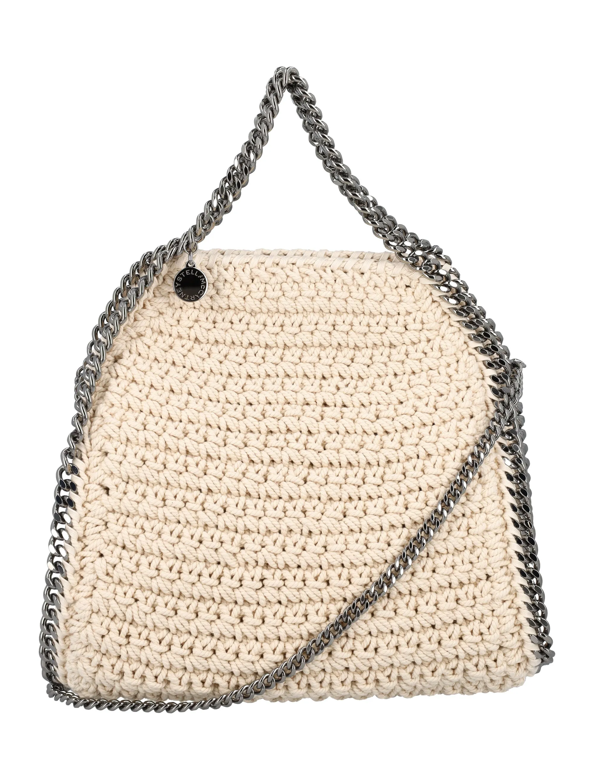 Stella McCartney Falabella Woven Top Handle Bag