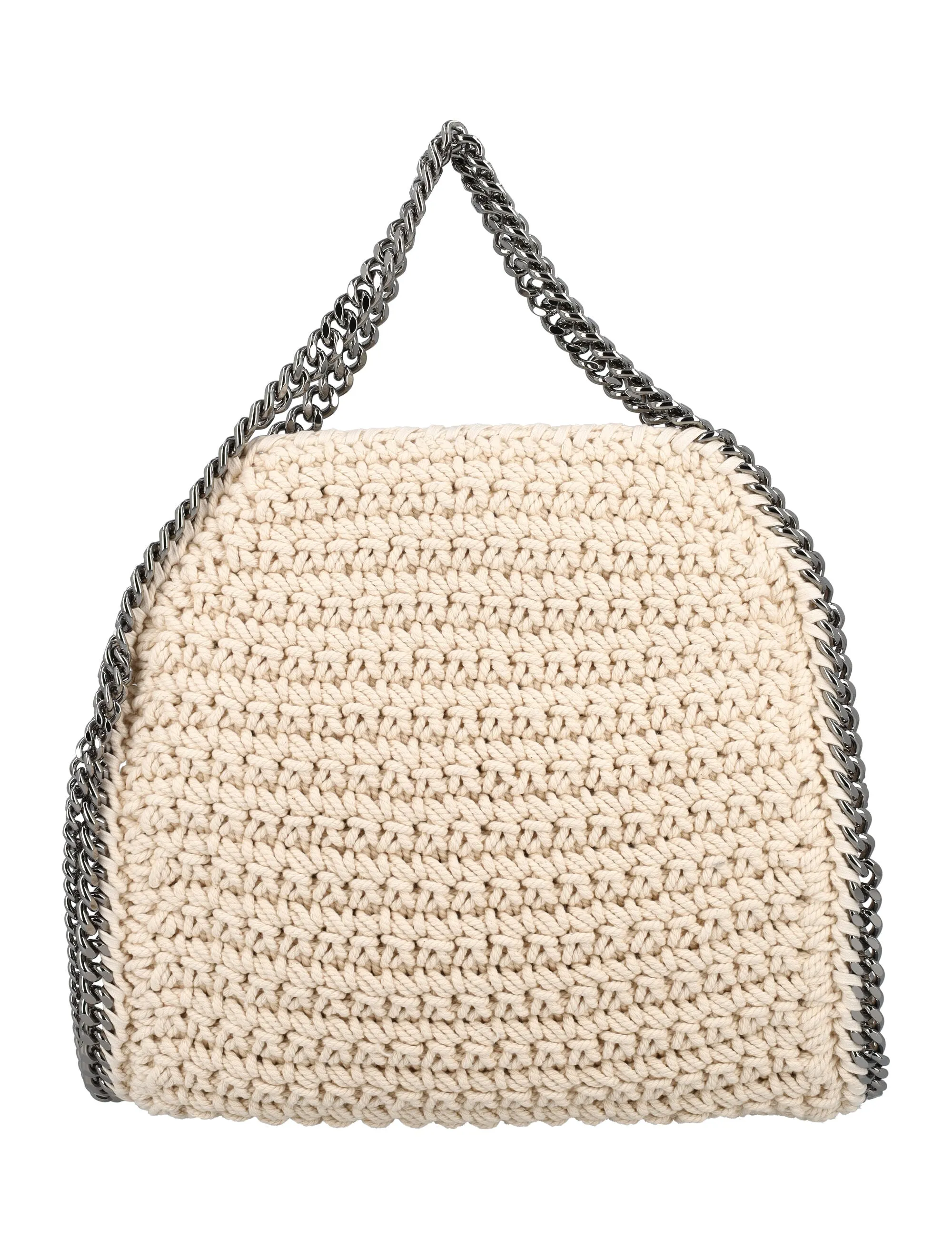 Stella McCartney Falabella Woven Top Handle Bag