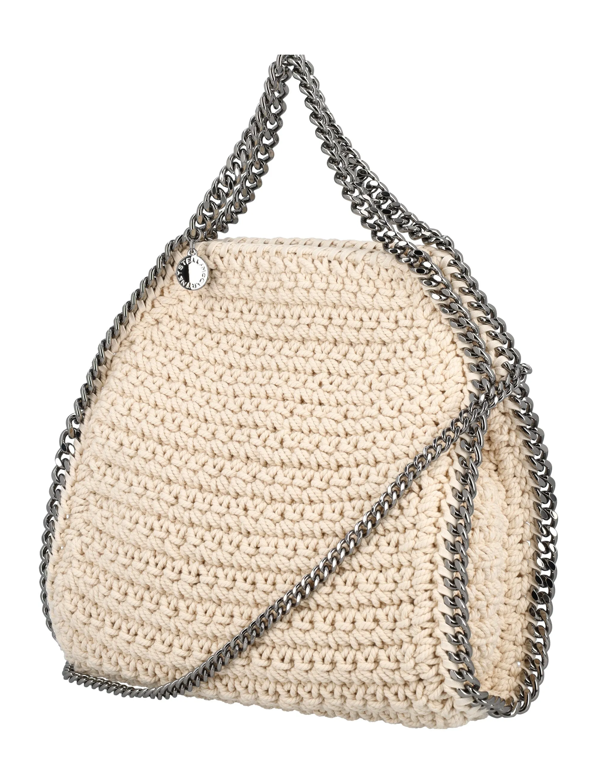 Stella McCartney Falabella Woven Top Handle Bag