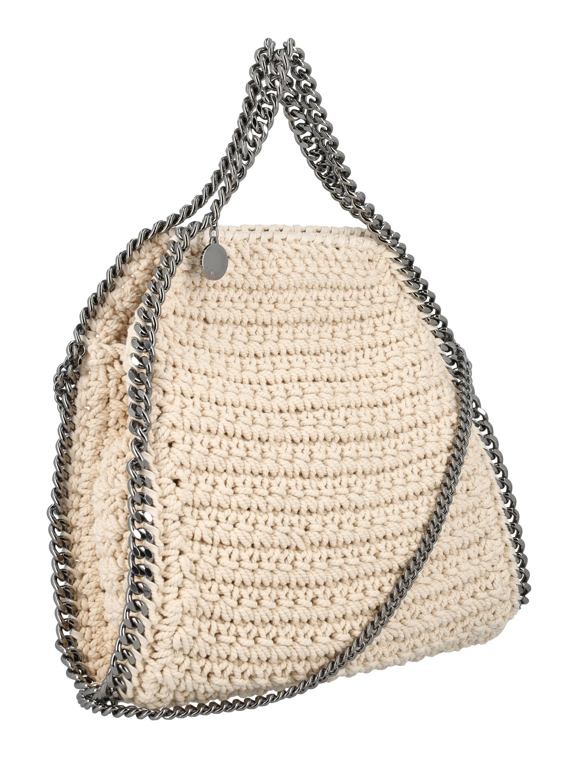 Stella McCartney Falabella Woven Top Handle Bag