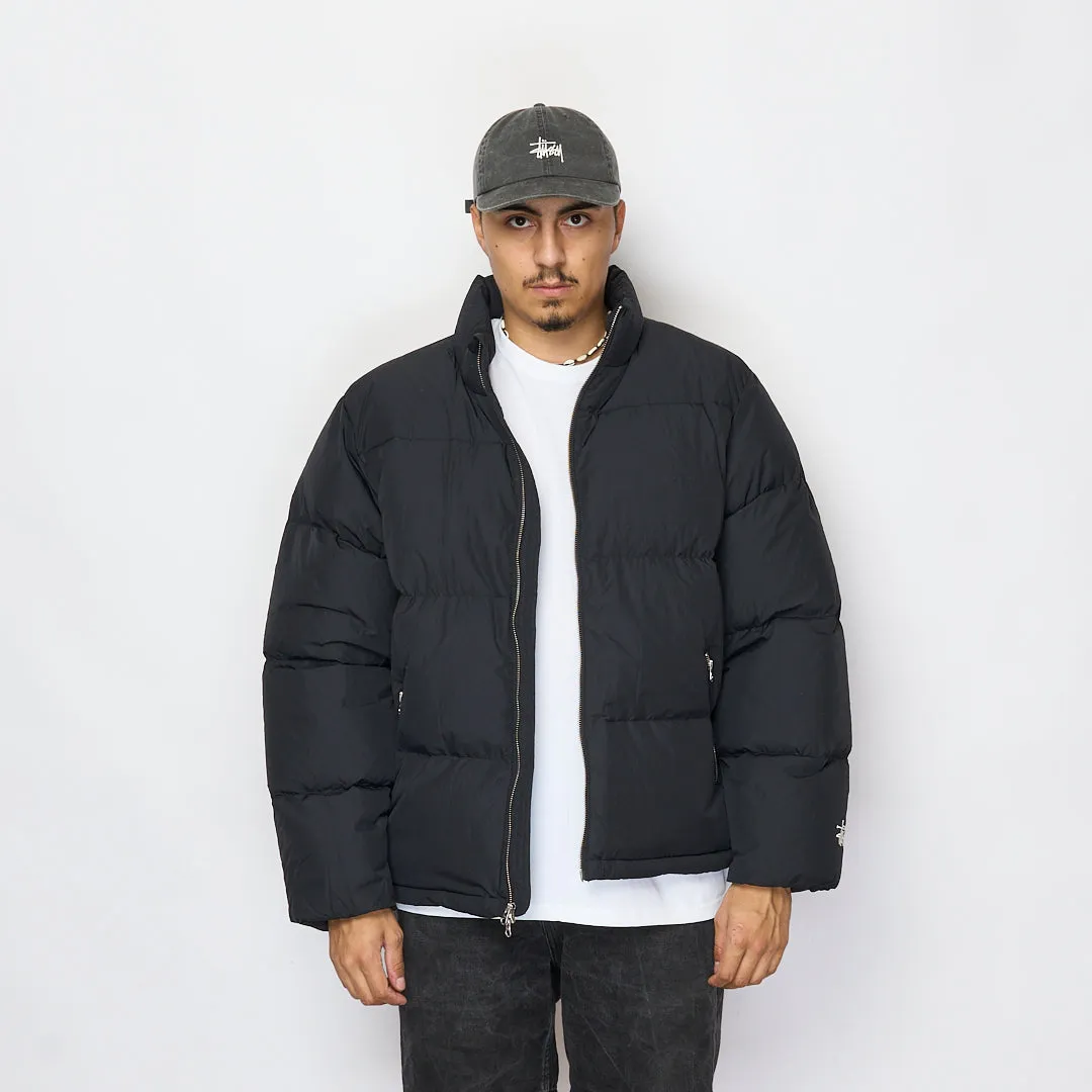 Stussy - Nylon Down Puffer Jacket (Black)