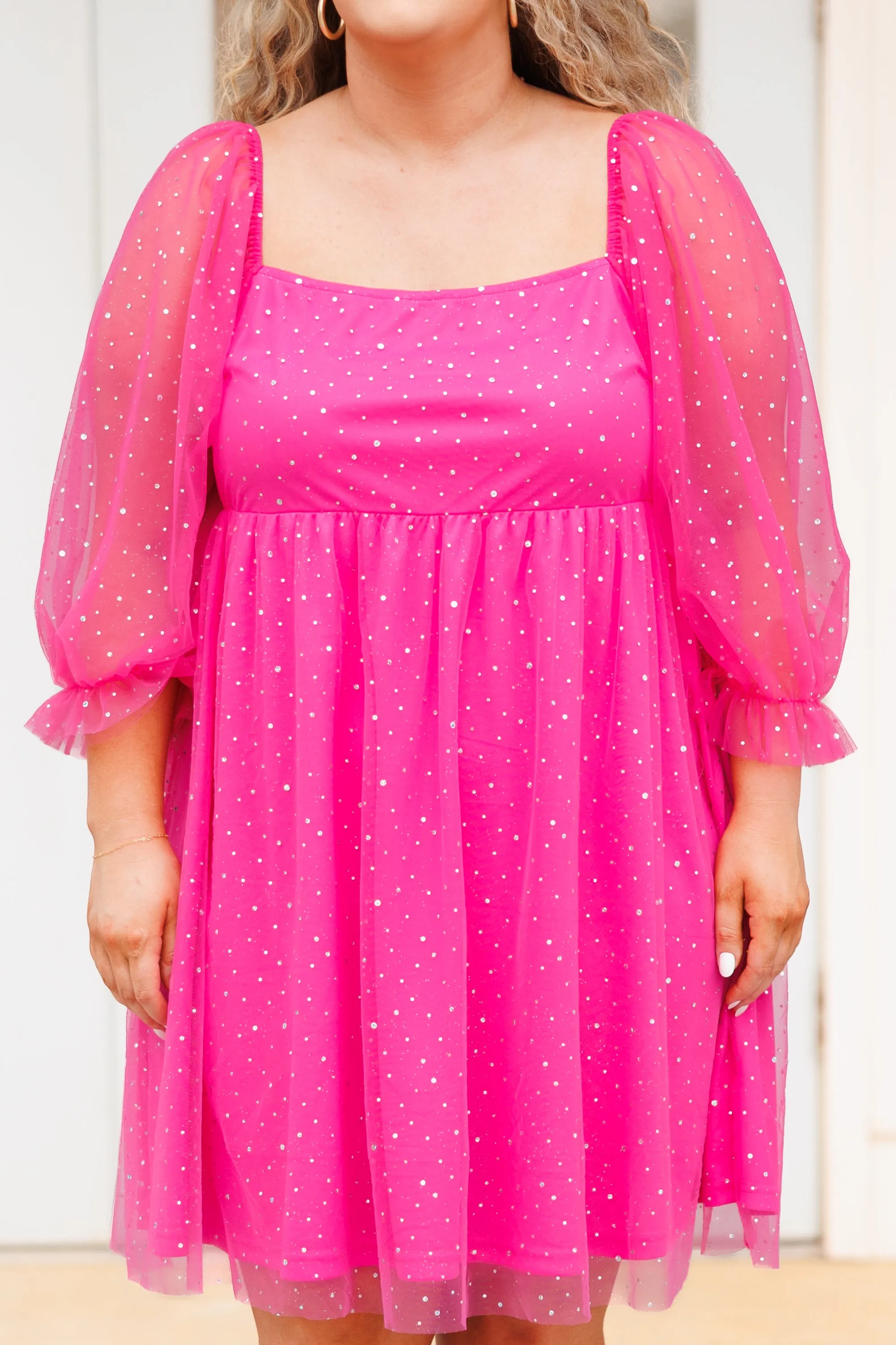 Sweet Evening Dress, Pink