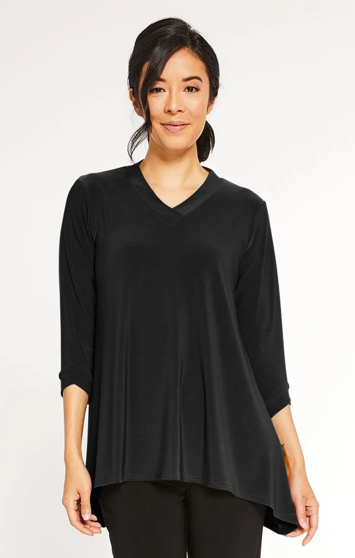 Sympli, 22195-2 Gaze Top, 3/4 sleeve