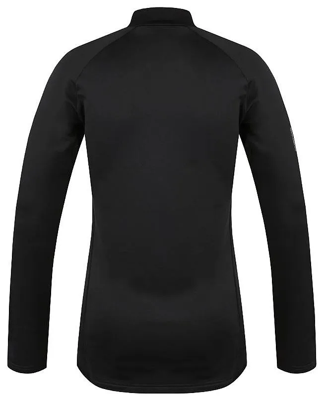 T-Shirt Husky Active Winter Tromi Zip LS - Black - women´s