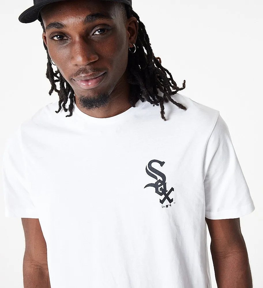 T-Shirt New Era Team Graphic BP MLB Chicago White Sox - White/Black - men´s