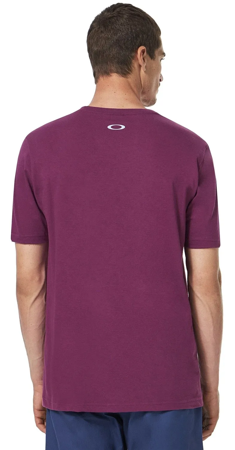 T-Shirt Oakley Matterhorn - Dark Purple - men´s