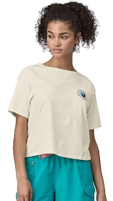 T-Shirt Patagonia Unity Fitz Easy Cut Responsibili - Birch White - women´s