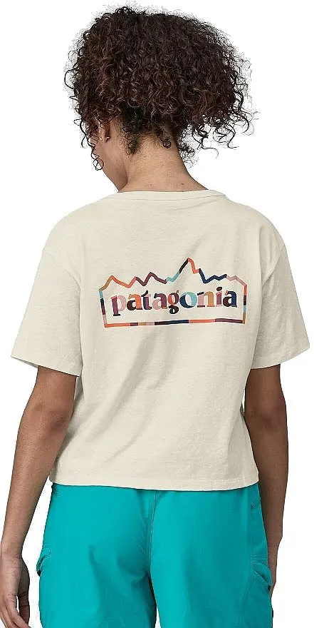 T-Shirt Patagonia Unity Fitz Easy Cut Responsibili - Birch White - women´s