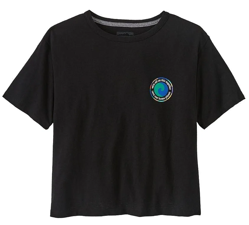 T-Shirt Patagonia Unity Fitz Easy Cut Responsibili - Ink Black - women´s