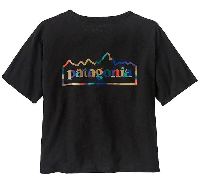 T-Shirt Patagonia Unity Fitz Easy Cut Responsibili - Ink Black - women´s