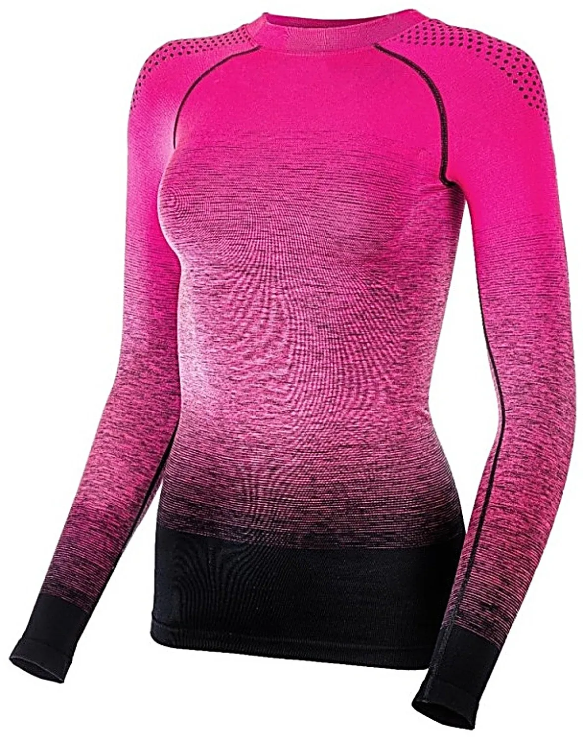 T-Shirt R2 Musa LS - ATF206A/Black/Pink - women´s