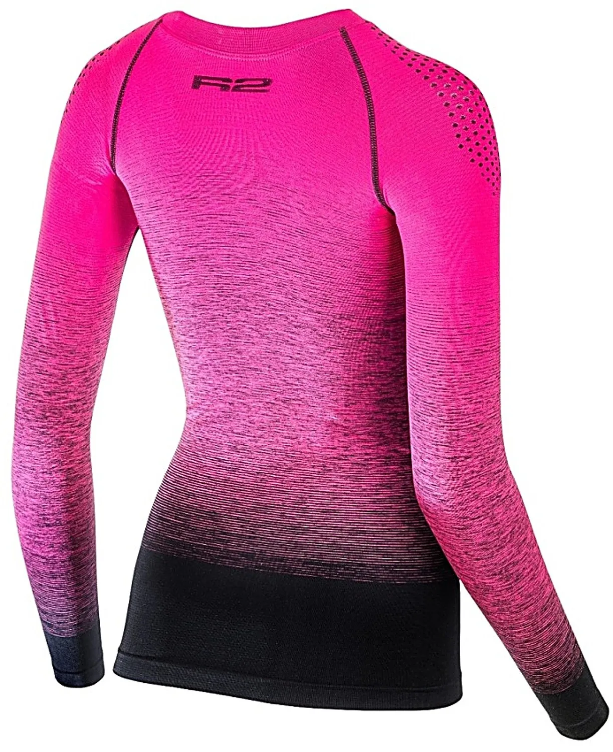 T-Shirt R2 Musa LS - ATF206A/Black/Pink - women´s