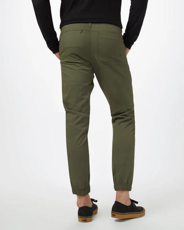 Tentree Destination Jogger in Olive Night Green