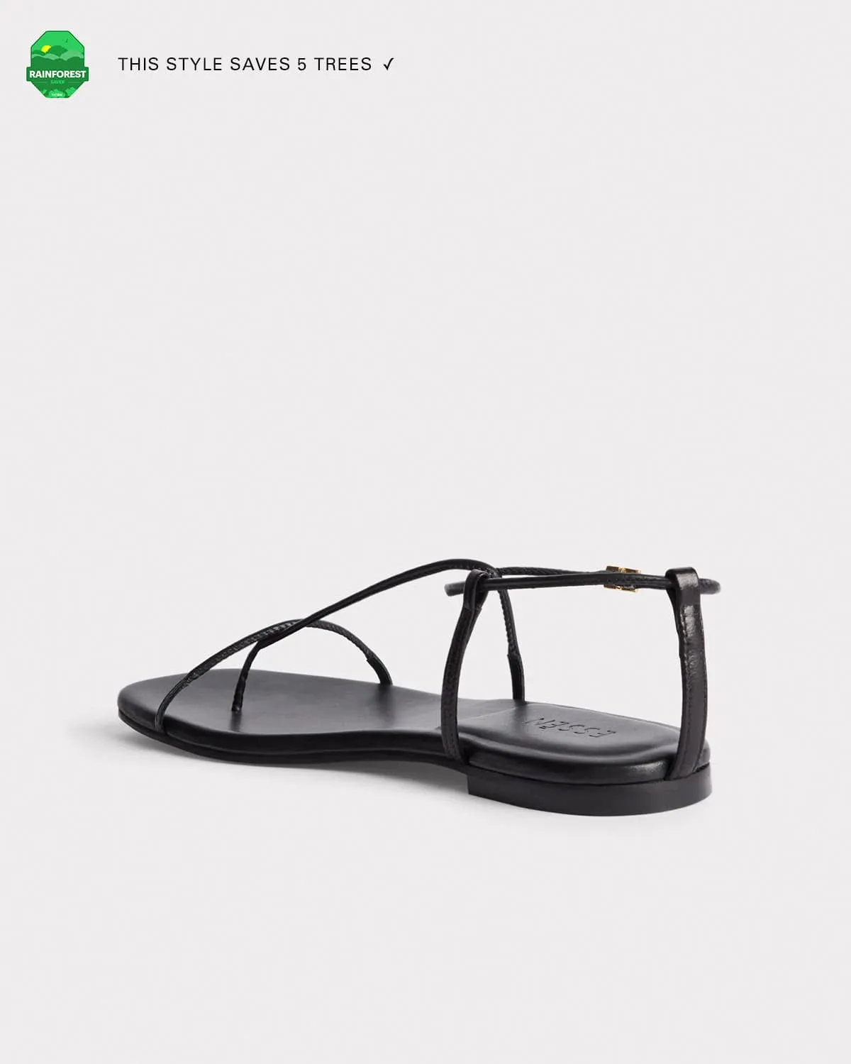 The Evening Sandal - Black