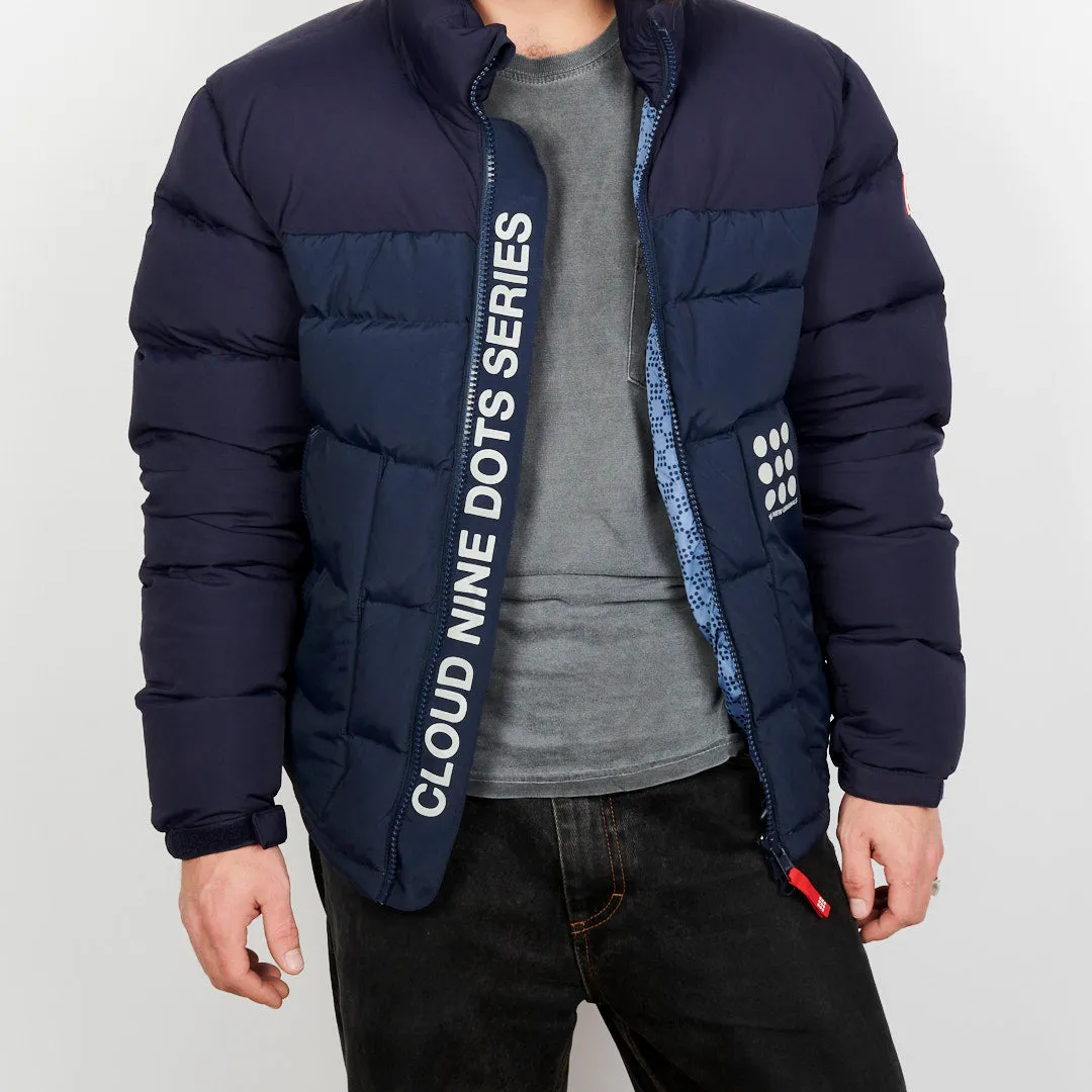 The New Originals Cloud Nine Dots Down Jacket Navy