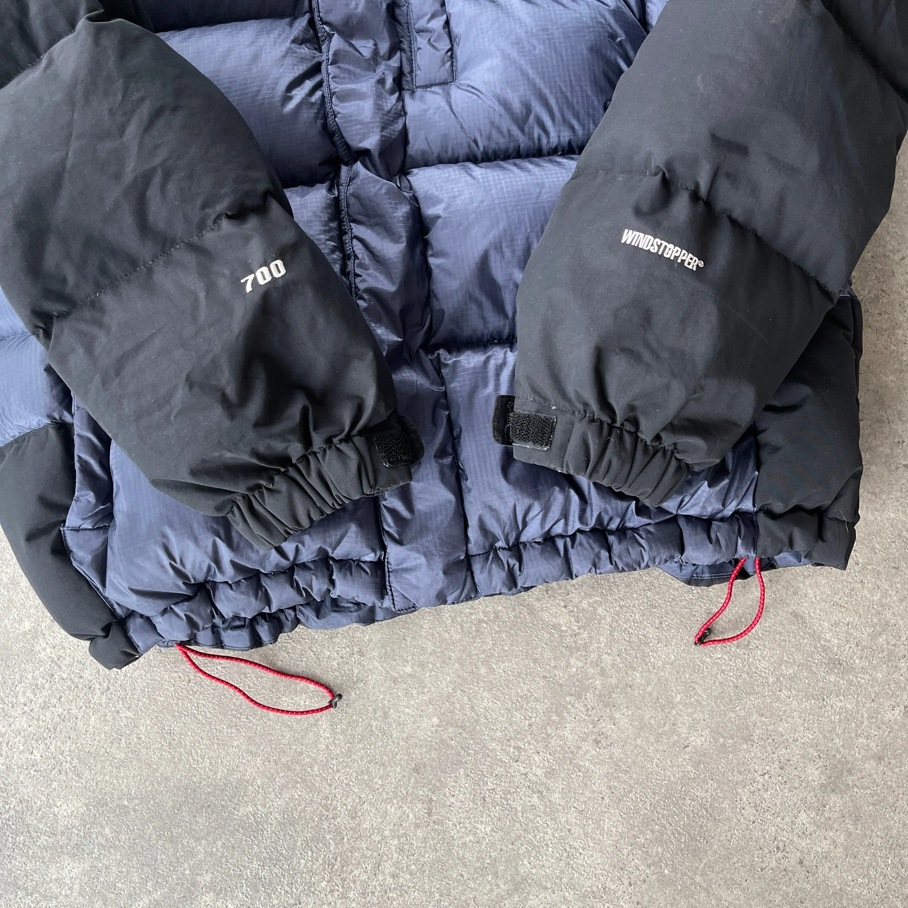 The North Face Baltoro 700 down fill windstopper puffer jacket (XL)