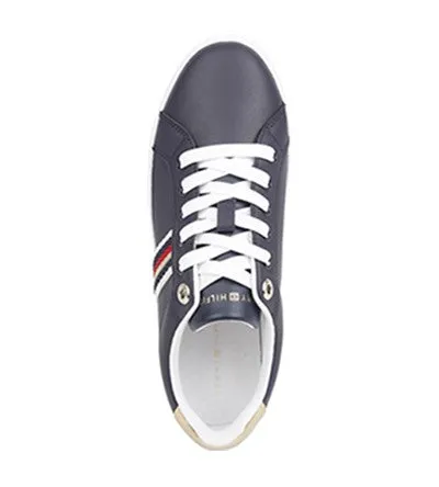 TOMMY HILFIGER CORP WEBBING NAVY SNEAKER