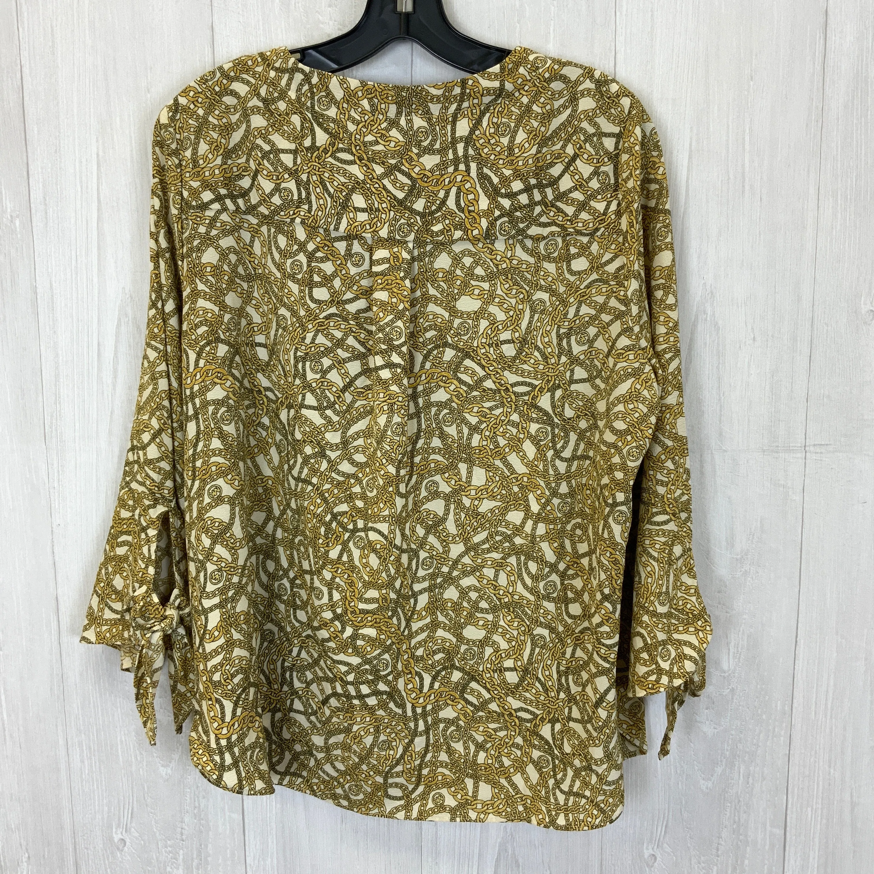 Top 3/4 Sleeve By Michael By Michael Kors  Size: L