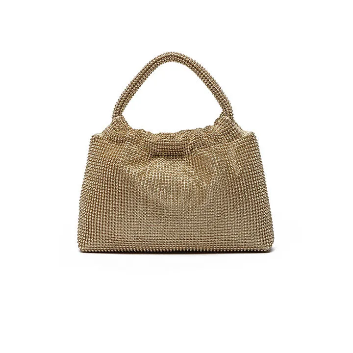 Top-handle Bag in Crystal Mesh AD 109