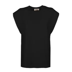 TSHIRT GIROCOLLO MEZZE MANICHE Donna Nero