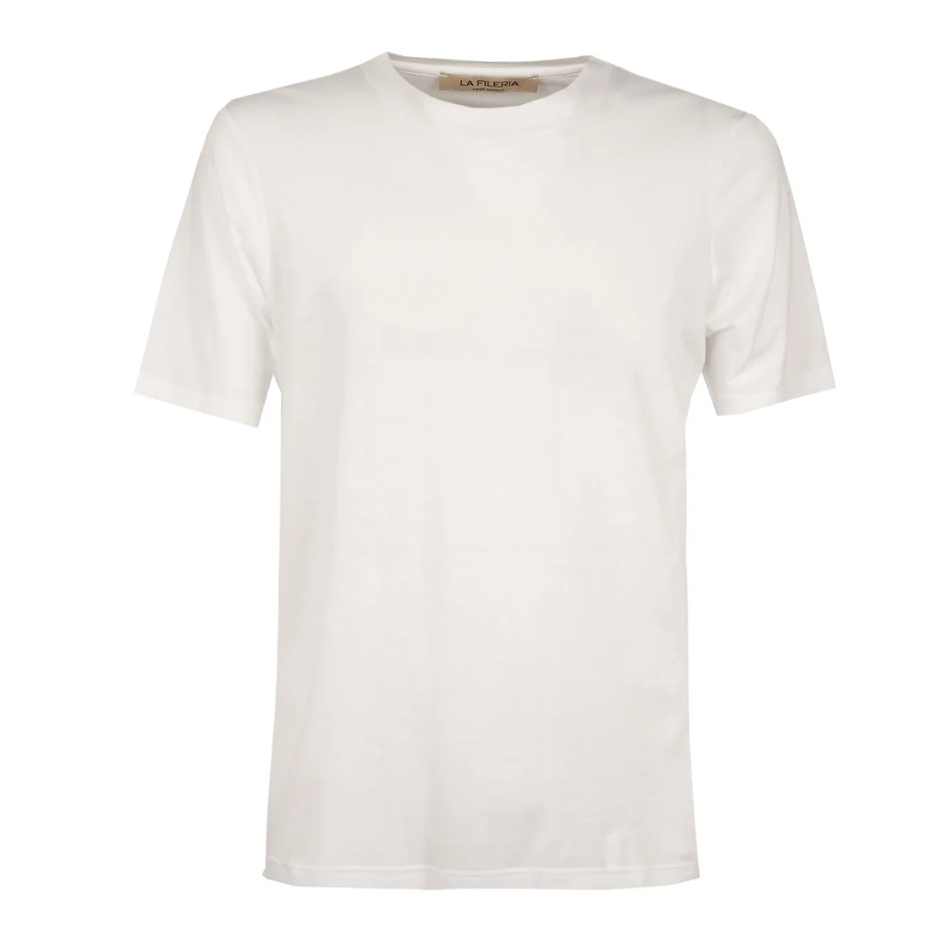 TSHIRT TINTA UNITA Uomo Bianco