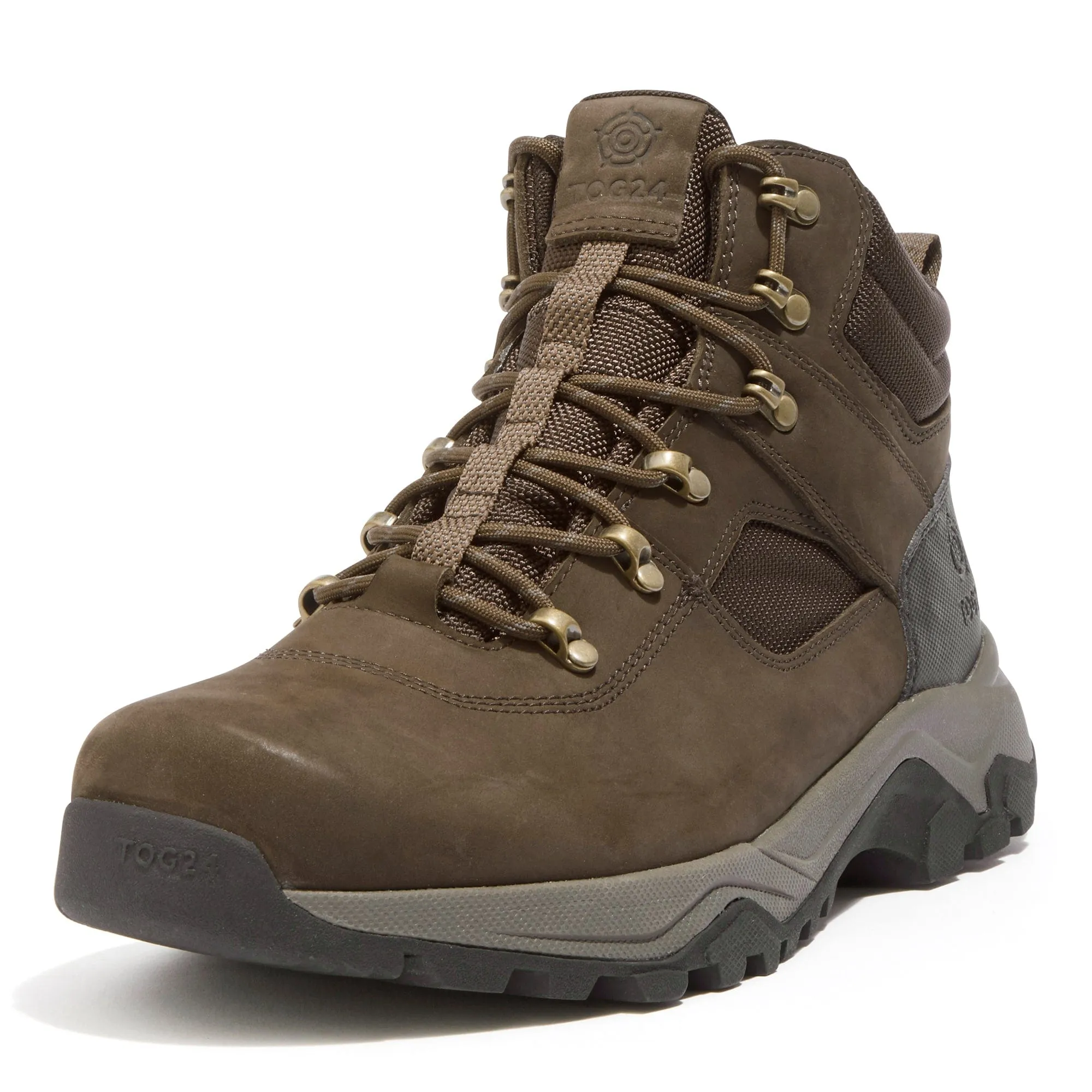 Tundra Mens Walking Boots - Chocolate Brown