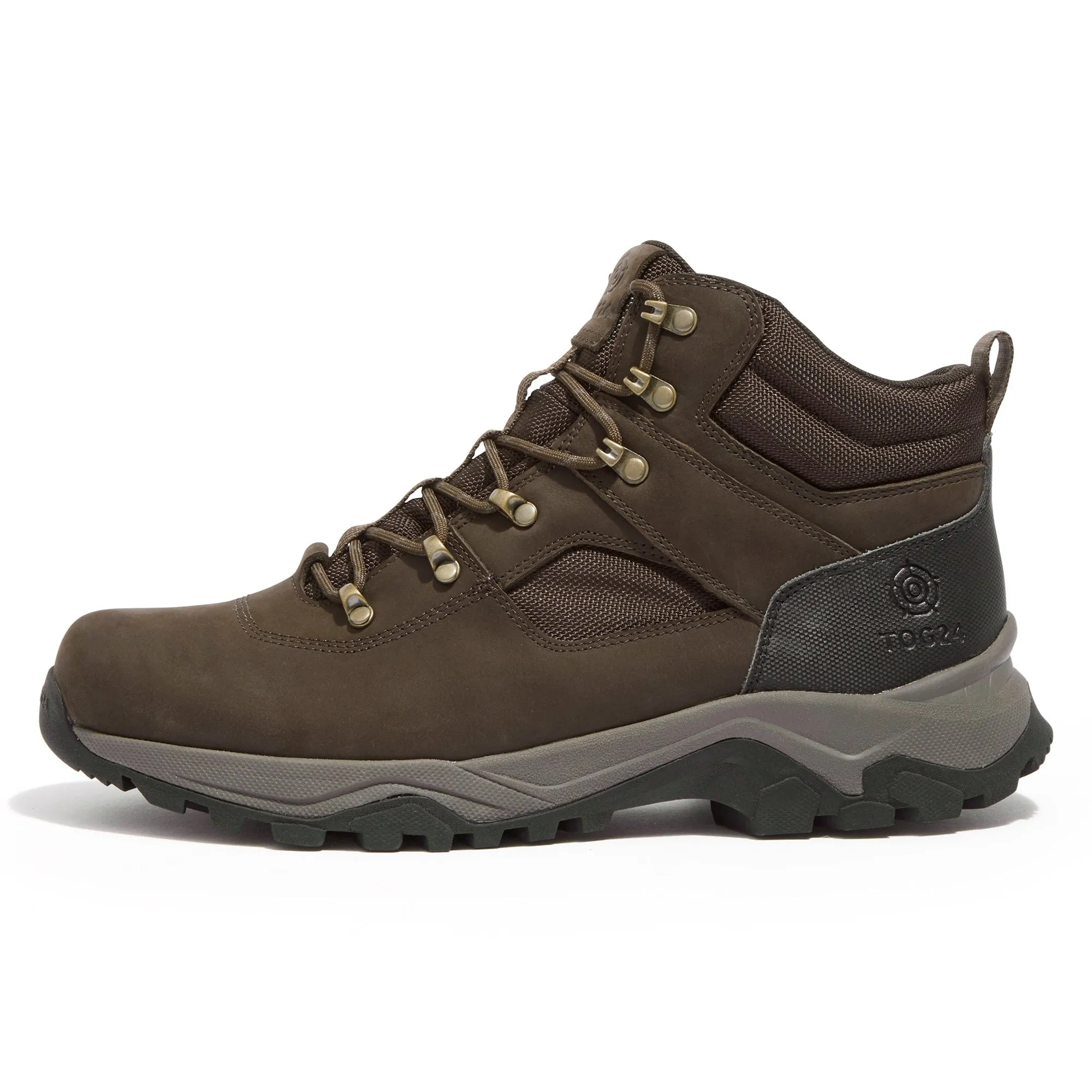 Tundra Mens Walking Boots - Chocolate Brown