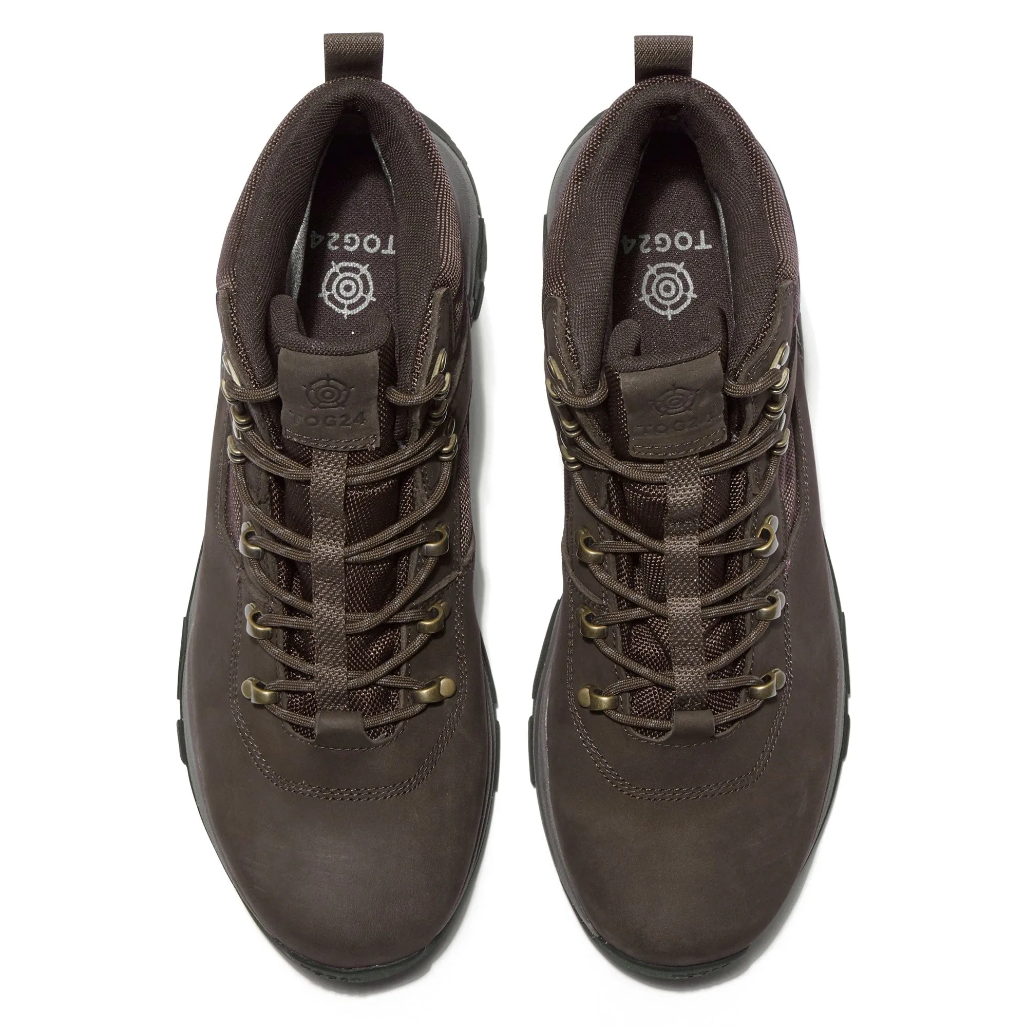 Tundra Mens Walking Boots - Chocolate Brown