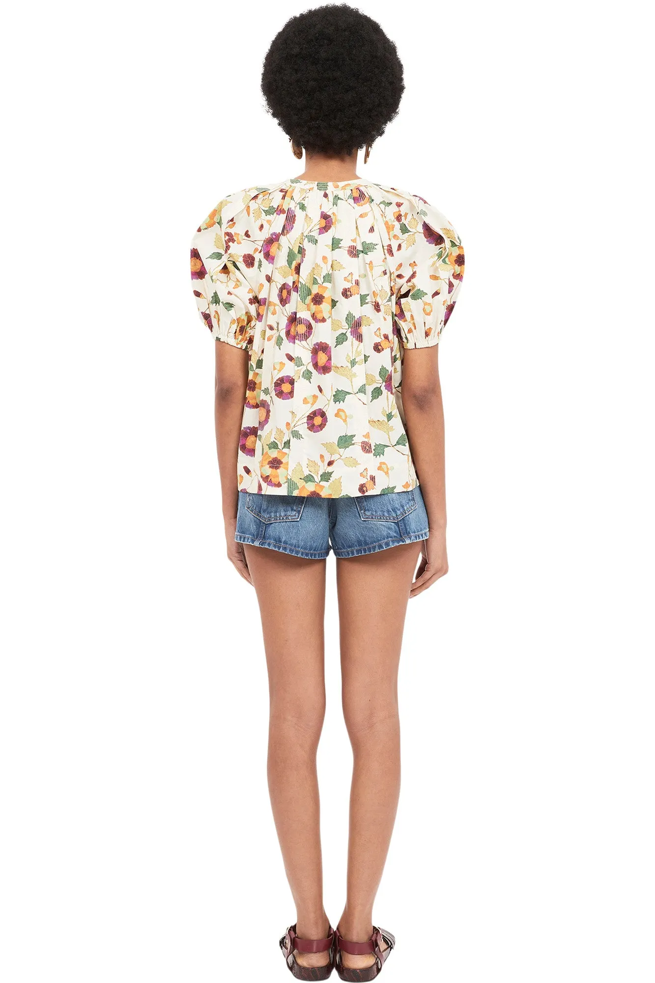 Ulla Johnson Loli Top in White Iris