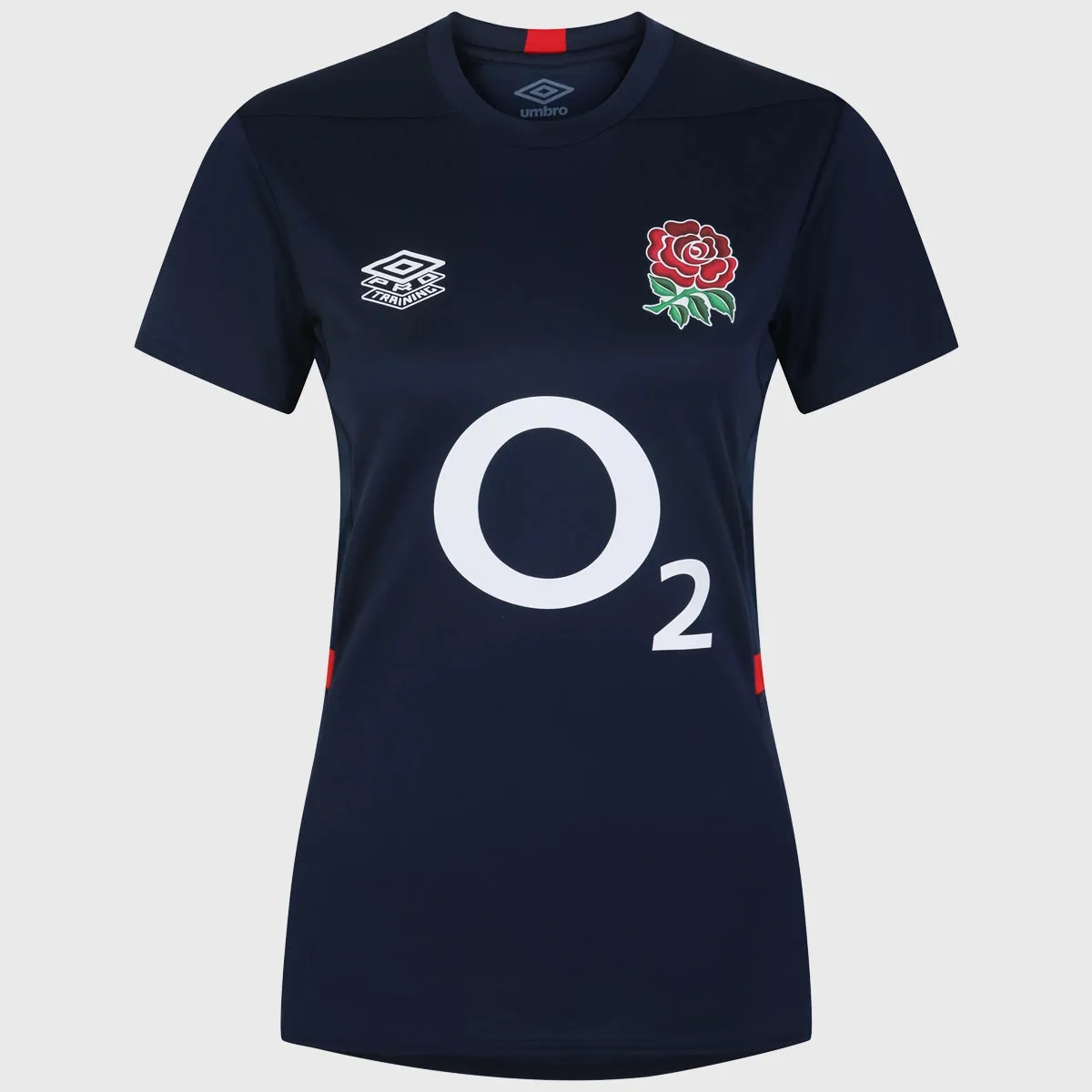 Umbro England Rugby Women's Gym Tee Navy