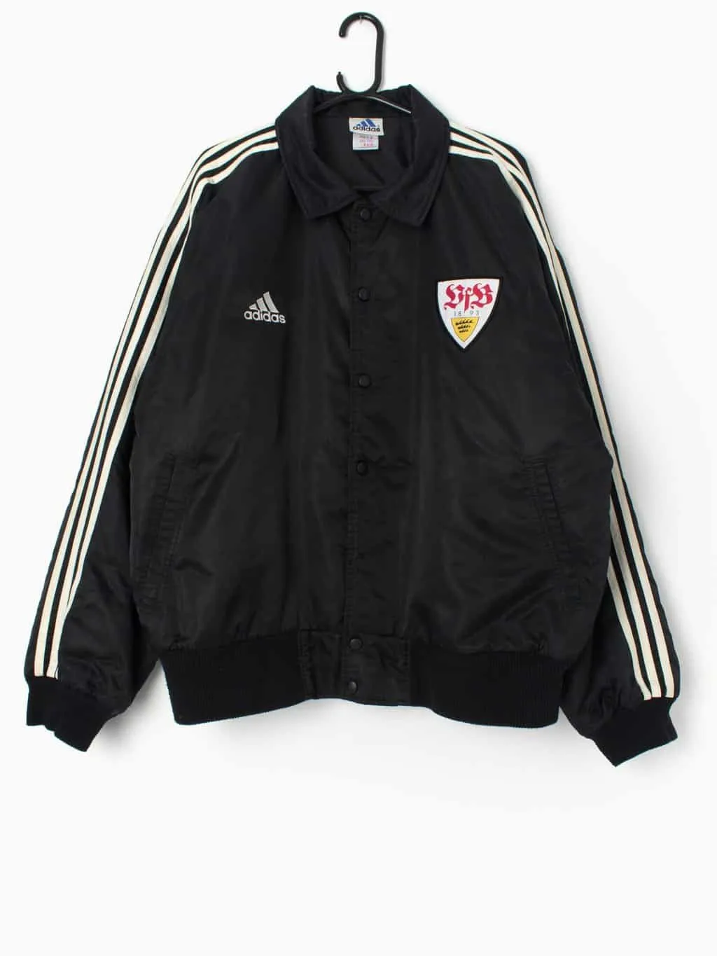 Vintage Adidas VFB Stuttgart German football bomber jacket – Medium / Large