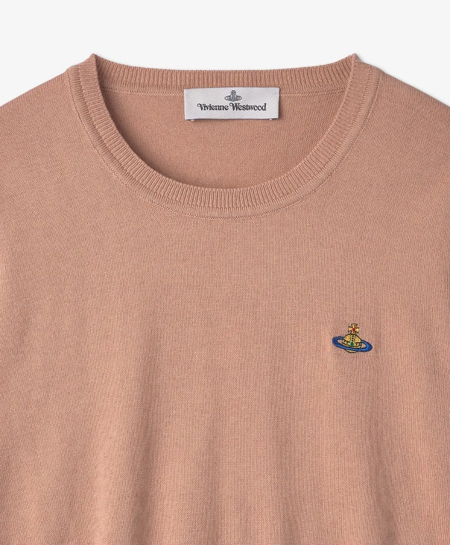 Vivienne Westwood  |Casual Style Street Style Logo V-neck & Crew neck